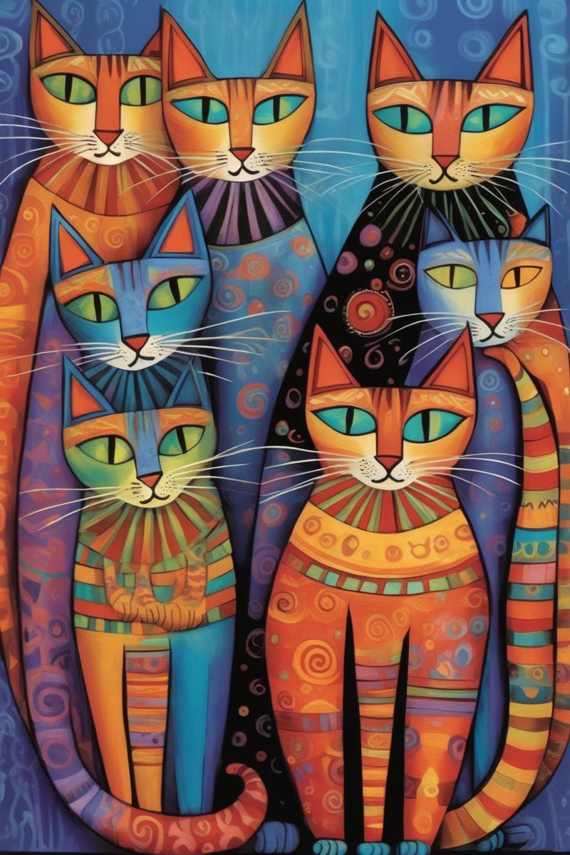 00225-2102060337-_lora_Laurel Burch Style_1_Laurel Burch Style - Laurel Burch Fanciful Felines Bunched Cats.png